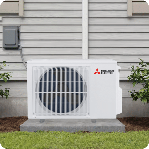 Mitsubishi ductless mini split outdoor unit